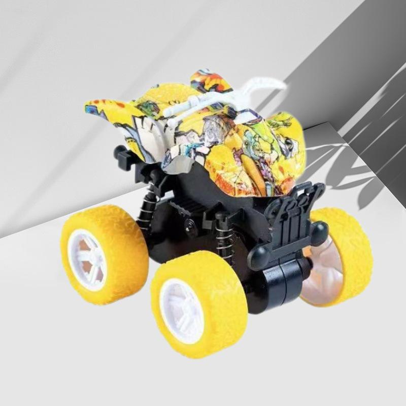 Popular Kids' 4WD Inertia Stunt Car - Drift & Rollover Capabilities