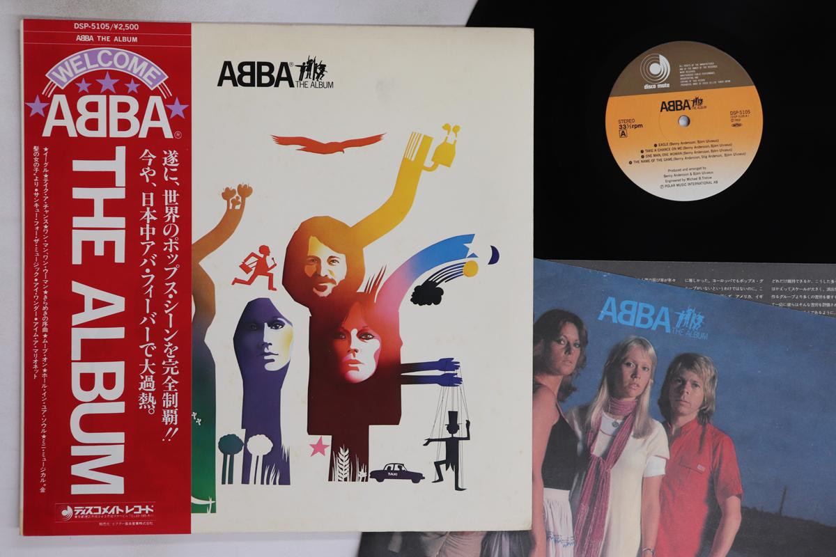 

LP Record ABBA - Album DSP5105 DISCOMATE 1978 Japan Obi Pop Used