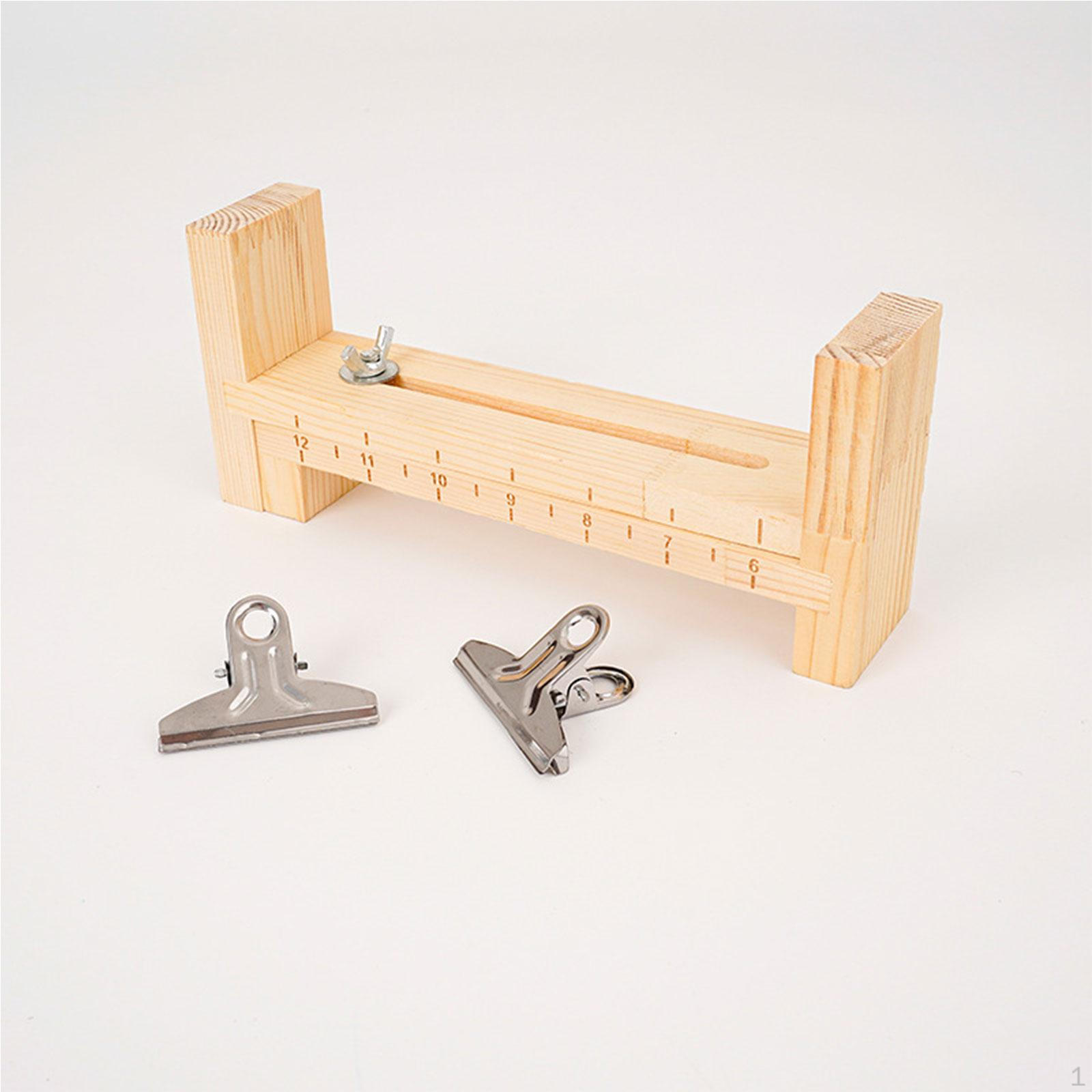 

Wooden Paracord Jig Bracelet Maker Kits Wristband Handmade Bangles Findings Supplies Keychain