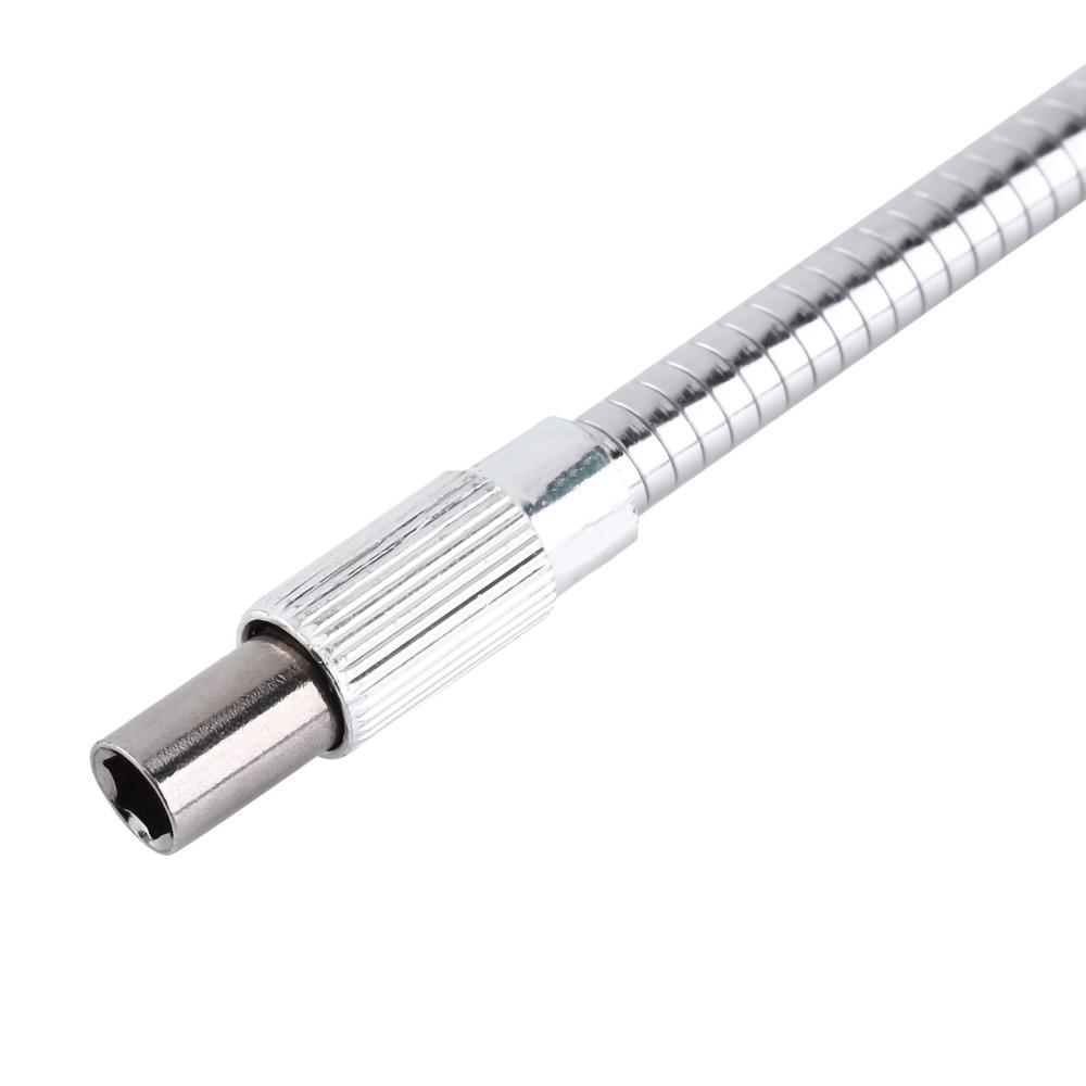 1/4 Inch Hex Shank Flexible Drill Bit Extension Bendable Screwdriver Bit Link For Home Repairs