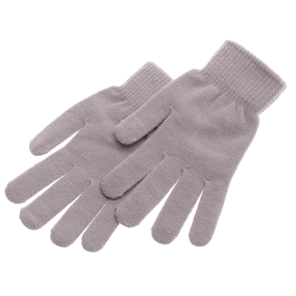 Magic Accessories Basic Thicken Winter Warm Full Fingered Gloves Plush Lining Wool Knitted Mittens
