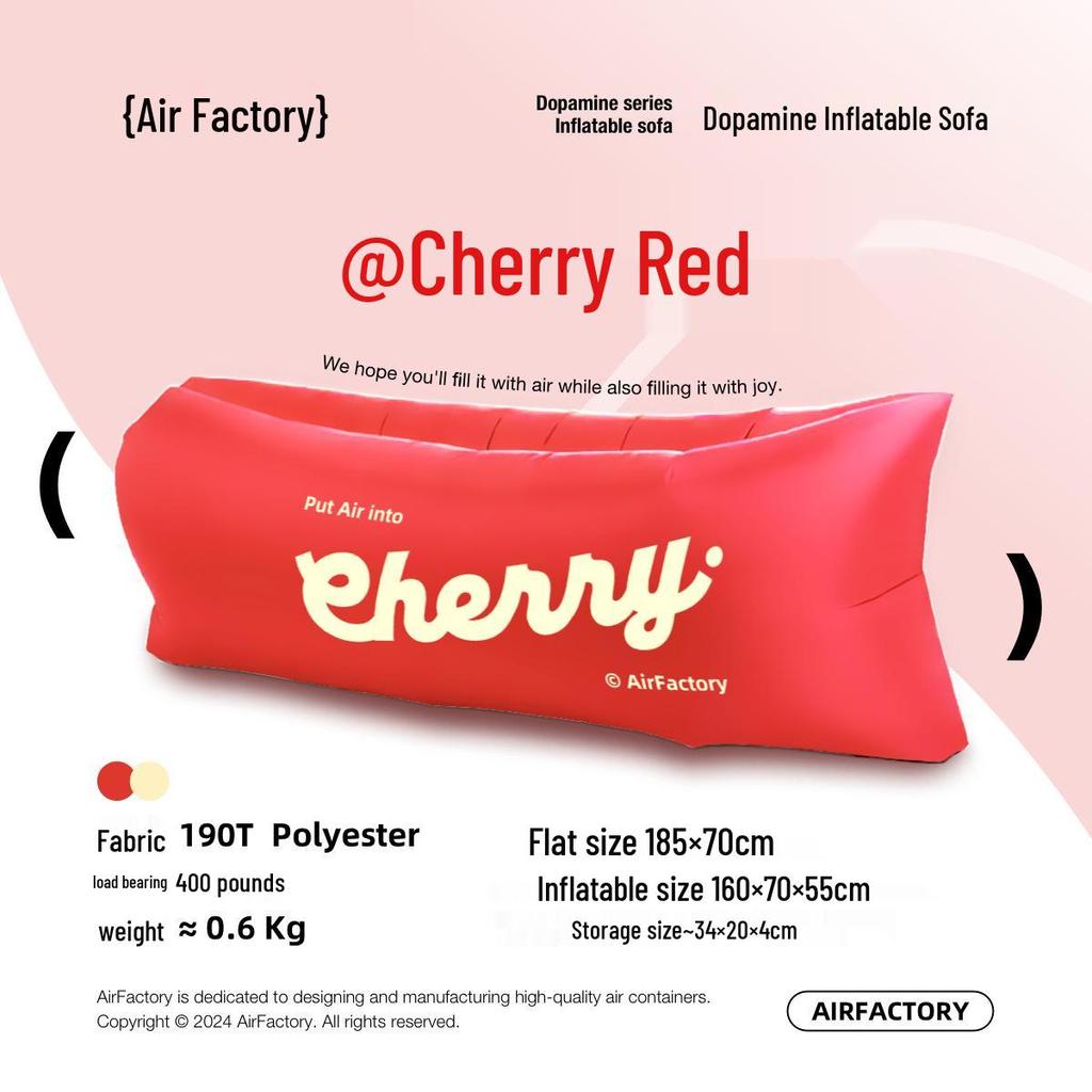 Portable Inflatable Sofa Bed for Outdoor Camping & Beach Lounging