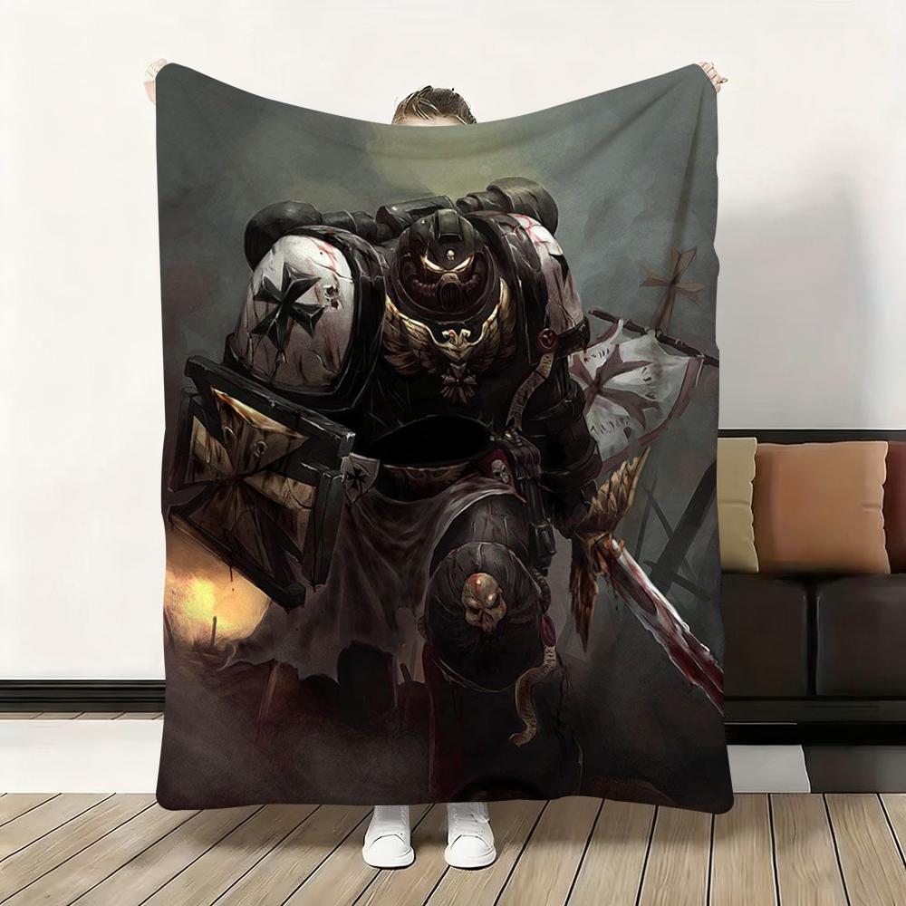 Throw Flannel Fluffy Soft Blanket Warm Skin-Friendly Throw for Sofa Bed Office Nap Winter Game T-Total War W-WARHAMMER
