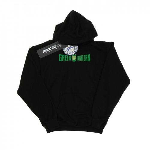 DC Comics Womens/Ladies Green Lantern Text Logo Hoodie
