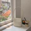 The Texture of Everything Small Design Single Shoulder Crossbody Bucket Bag