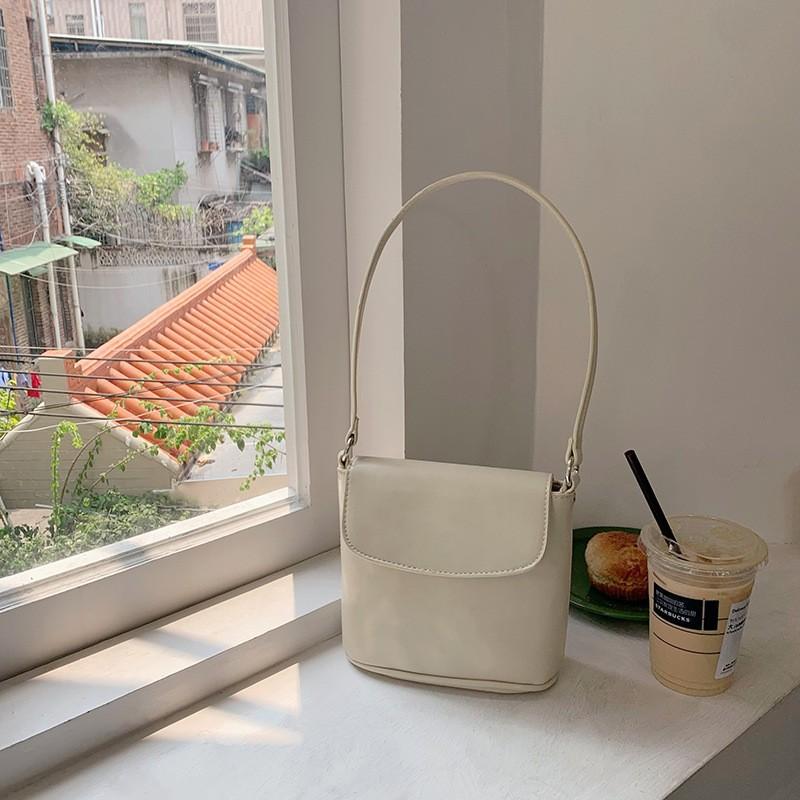 The Texture of Everything Small Design Single Shoulder Crossbody Bucket Bag