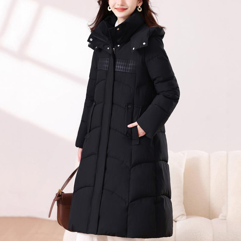 Fashion Winter Jackets Woman Long Parkas Hooded Plus Size Thick Warm Women's Coats