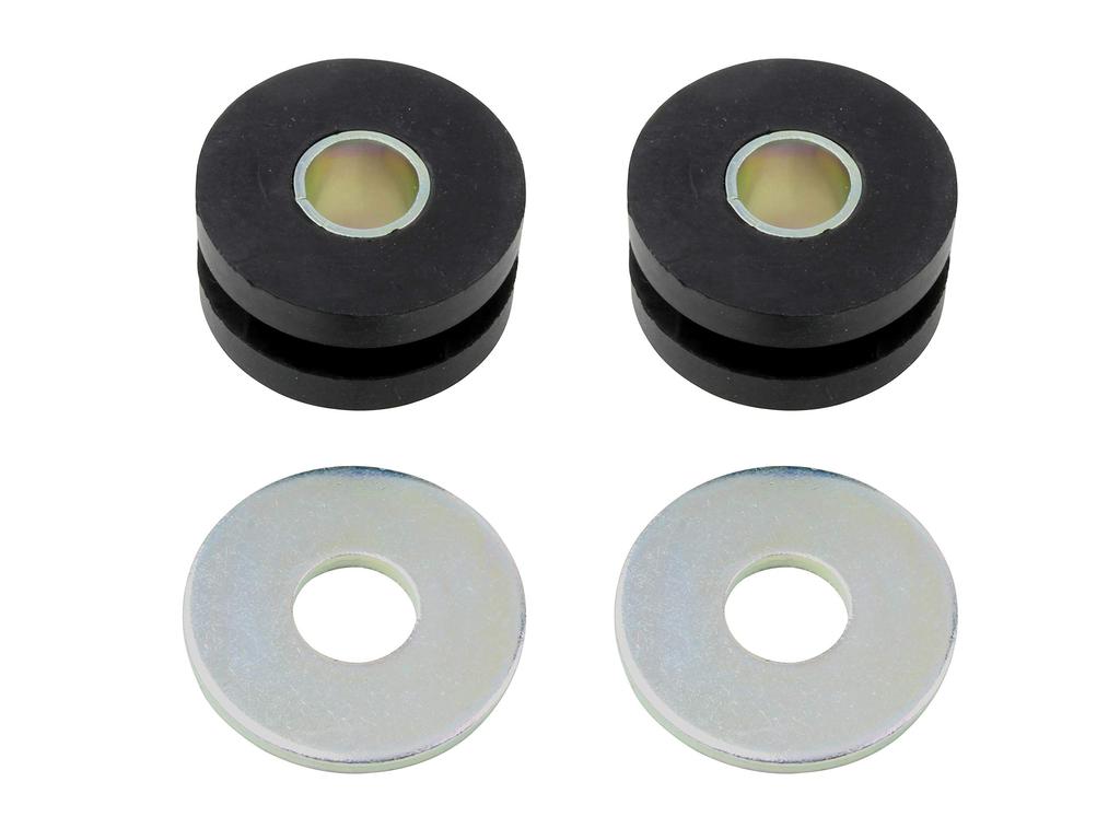 POSH 100203 Motorcycle Equipment H-Type Rubber for M8 Bolts, Pack of 2
