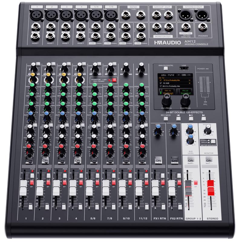 Great Wall Professional 12-Channel Analog Mixer (CN version)