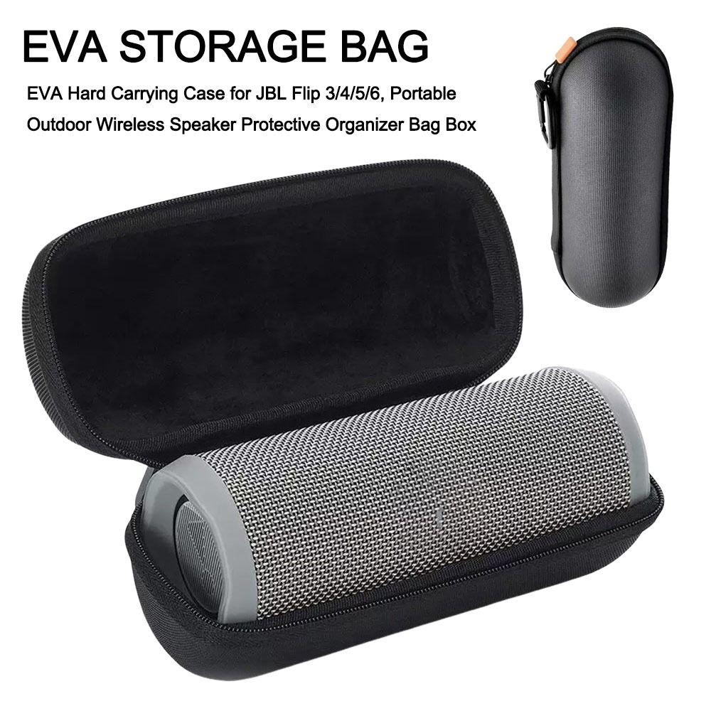 Hard Shell Speaker Carrying Case Water Resistant Shockproof Storage Bag Durable Protective Cover for JBL Flip 7