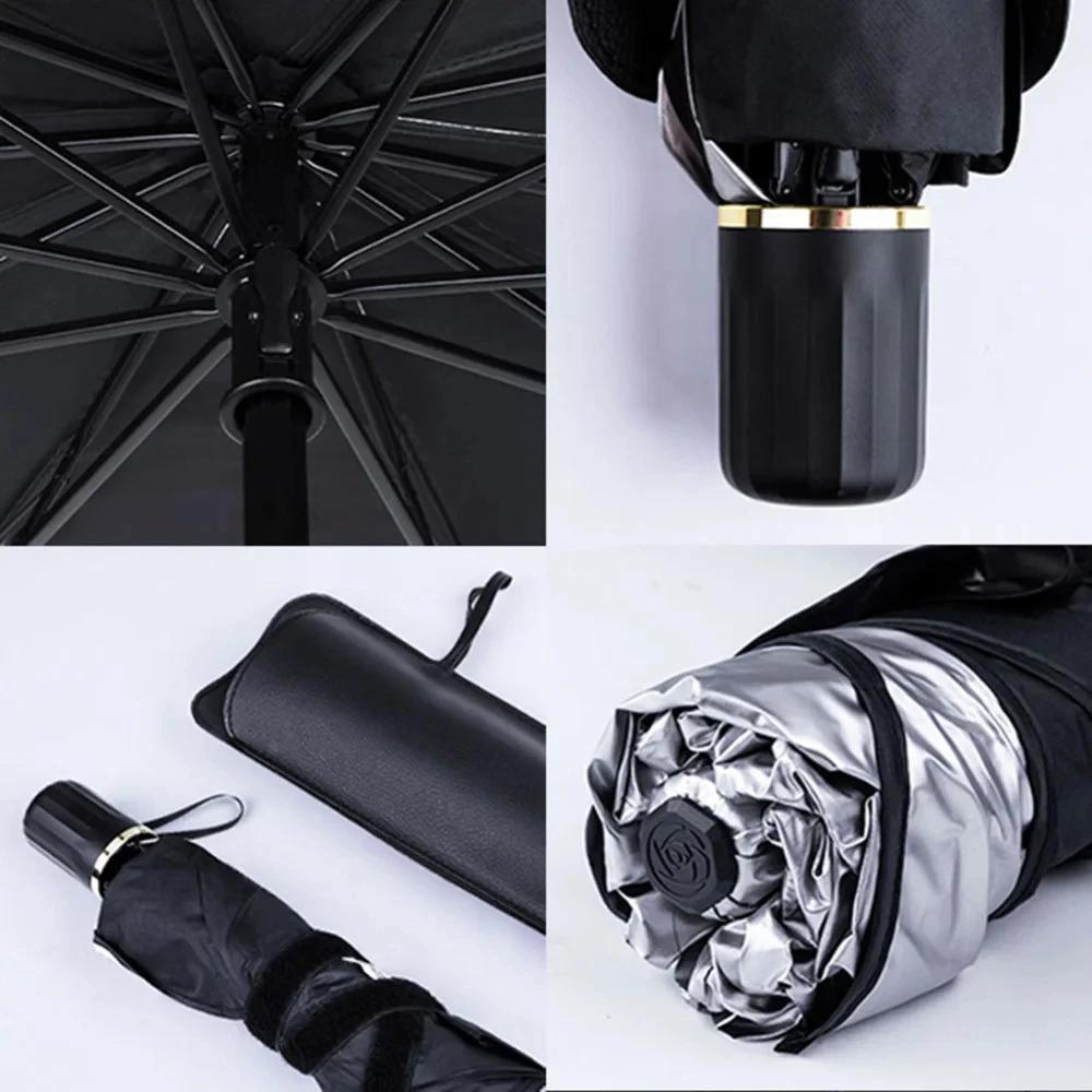 Car Sunshade Multi Purpose Foldable Car Windshield Sunshades Part Auto Parasol Umbrella Front Covers Interior Protechor Accessor