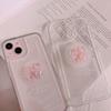 Lovely 3D Crystal Bow-knot Transparent Phone Case for iPhone17 16 15 14 13 12 11 Pro Shockproof Cover