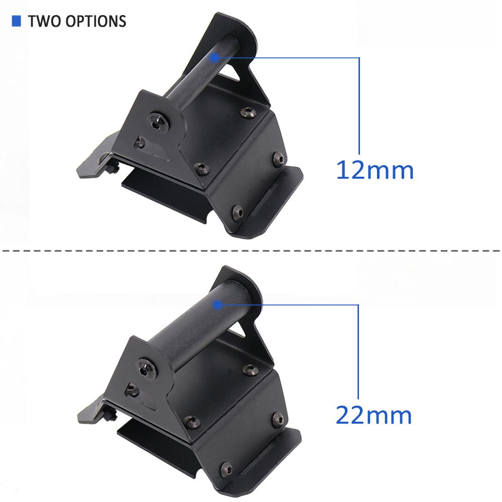Supporto GPS Universale per Manubrio da 22 mm per Moto con Supporto per Telefono con Morsetto per Manubrio Supporto per Navigazione GPS Supporto Anteriore Staffa Navigazione GPS