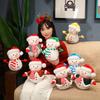 Cute Christmas Snowman Doll Plush Toy Snowman Doll Children Soothing Doll Christmas Gift