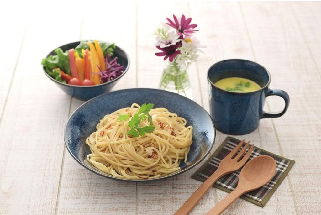 Set of 3 Natural Colored Mug Cups 310ml (White, Navy, Gray) - Each.