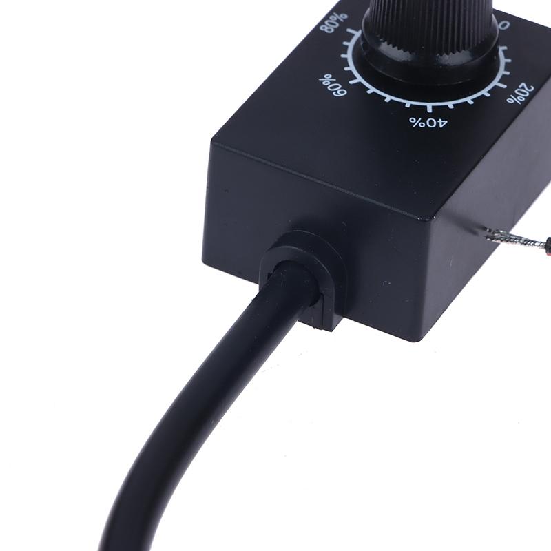 Mini Dc 0-10V 1-10V Knob Dimmer 0-100% Scale Electronic Potentiometer For Led Dimmable Grow Lights Power Driver