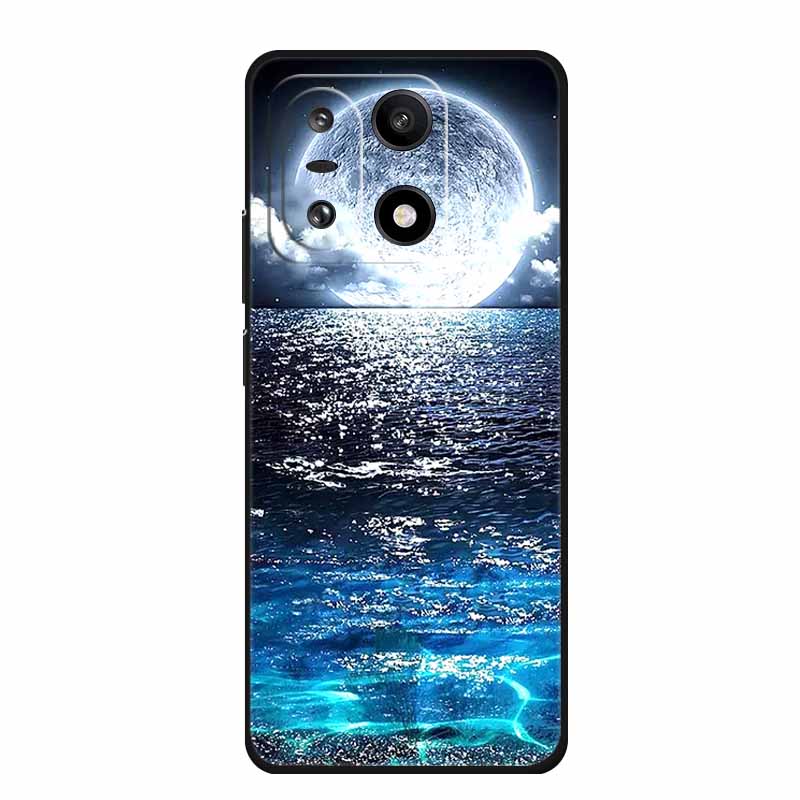 For OnePlus 15 5G Case Black TPU Cool Wolf Animals Silicone Phone Cover For OnePlus 15 2025 Protection Shells CPH2745 Coque Para