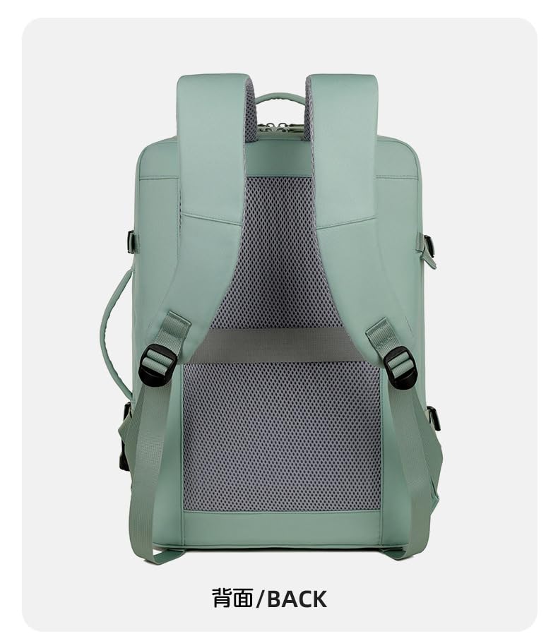 Shaelyka Rucksack für Herren und Damen, Großes Fassungsvermögen, Business, Pendeln, Schule, Reisen, Passt für 15,6-Zoll-PC, A4-Format, USB-Kabel im Lieferumfang enthalten, Wasserdicht,