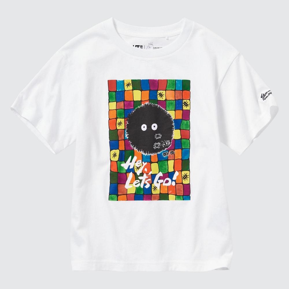 

UNIQLO KIDS STUDIO GHIBLI UT графическая футболка с коротким рукавом A