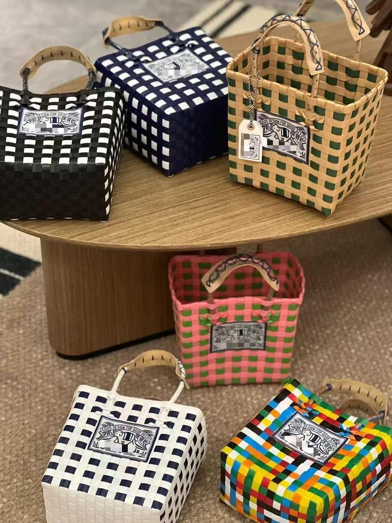 Elegante 2025 Thailändische Handgefertigte Geflochtene Körbe: Strandtasche