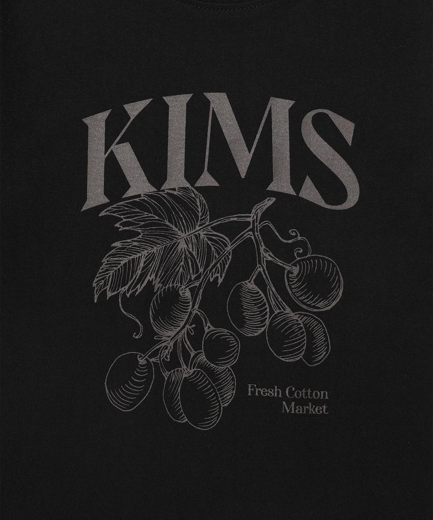 Kimseupeulesikoteunmakes (Unisex) Berry Sketch Tee Black