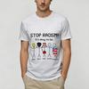 Stop Racism Tshirts Unisex Vintage 100 Cotton Tee Shirt Crew Neck Short Sleeve T Shirt Gift Idea Clothing