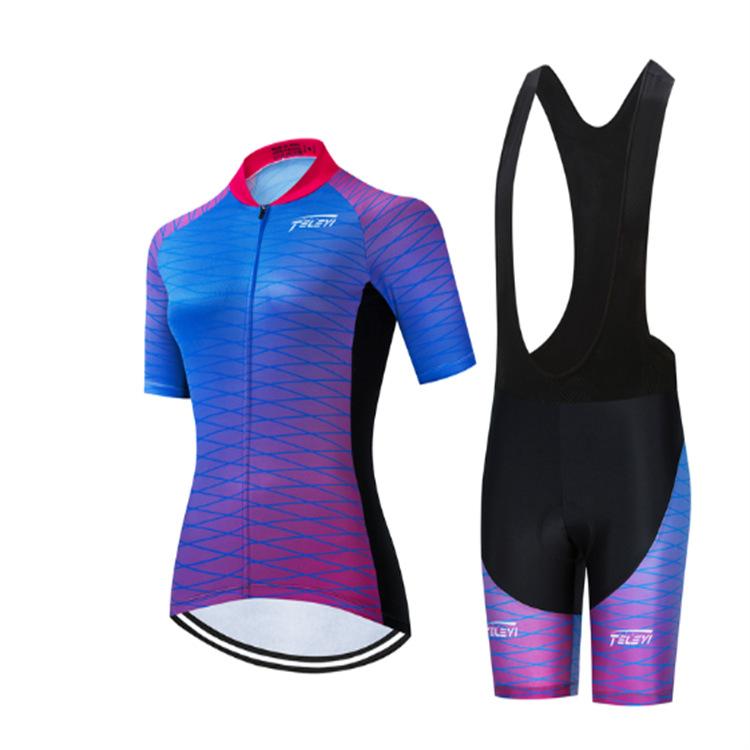 Cycling Jersey Short Sleeve Men's Professional Cycling Suit Cycling Suit Summer Cycling Suit Short Sleeve Quick Drying