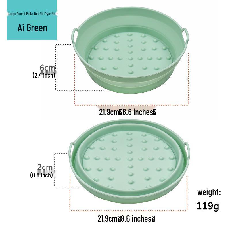 Silikonowa Forma do Pieczenia i Mata do Frytkownicy Powietrznej - Silikon Spożywczy