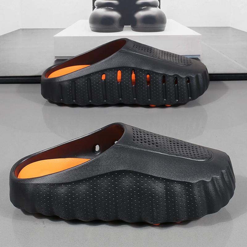 Summer Men Half Slippers Outdoor Breathable