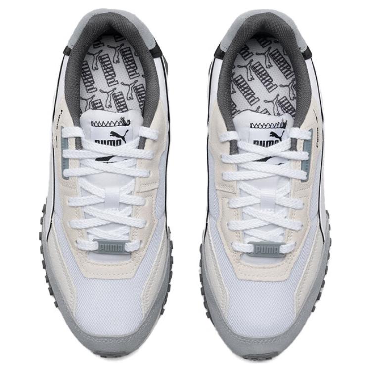 Puma Blktop Rider Pop Unisex Sneaker Weiß Grün Grau 393866-06