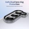 High Definition Transparent Z Fold6 Fold5 Protective Case For Samsung Galaxy Z Fold 6 5 4 5G With Glass Film Alloy Bracket Cover