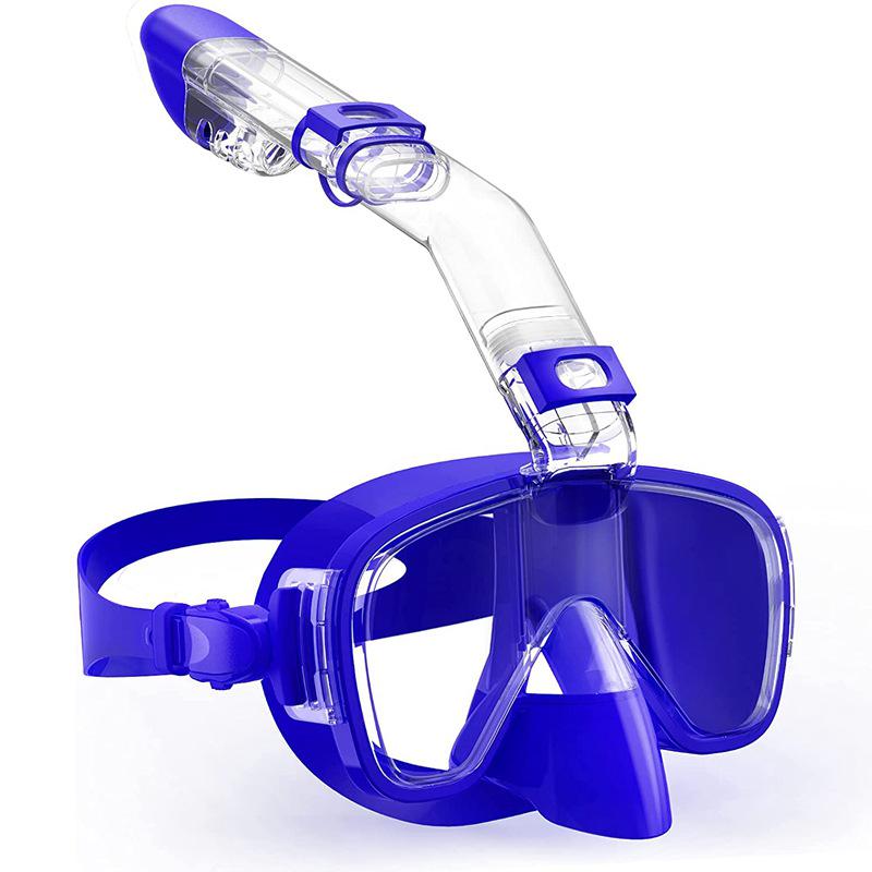 Waterproof Anti-Fog Detachable Diving Mask with Nose Breathing