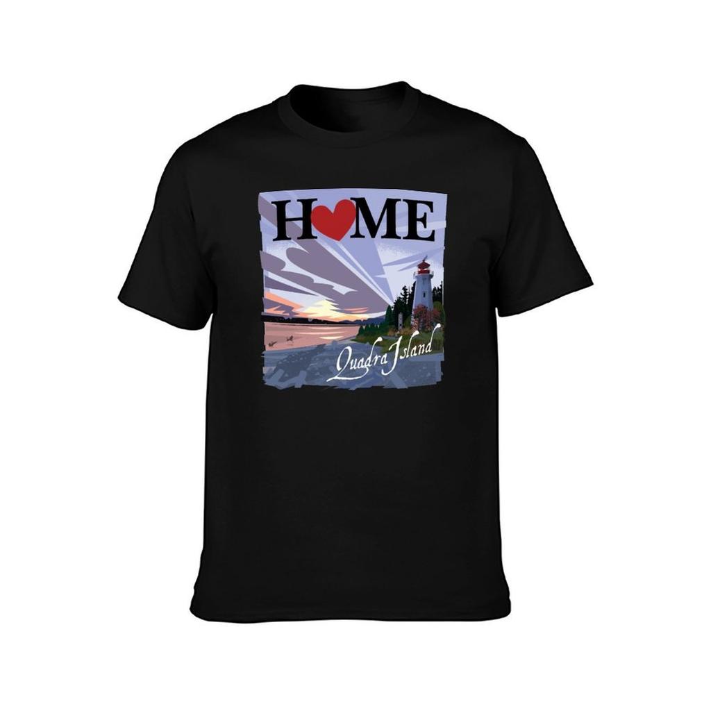I love Quadra Island TShirt Work Wear Short Sleeve TShirt