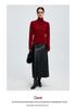 Women's High-Neck Cashmere Knit Sweater - Soft, Warm, Loose Fit for Autumn/Winter