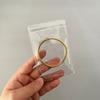 10/200Pcs Transparent PVC Jewelry Pouches Zip Storage Bag for Earring Necklace Jewelry Anti-Oxidation Display Packaging Bags