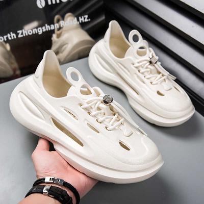 Hip Hop Round Nose Luxury Walking Shoes Woven Men's Running Basketball Sneakers Men Big Size Sports Sapa Trainers Shose