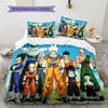 Set Copripiumino Trapuntato con Fantasia Dragon Ball Federa Regalo di Compleanno per la Casa(1 * copripiumino + 2 * federa, senza nucleo)