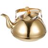 Stainless Steel Household Teapot with Built-in Strainer Ergonomic Handle for Easy Pouring Ideal for Family Gathering Afternoon