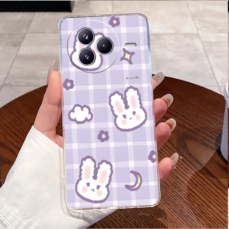 Classic Unique Design TPU Clear Phone Case For Xiaomi Civi 5 Pro Funny Cartoon Pattern Cover Shockproof Soft Casing