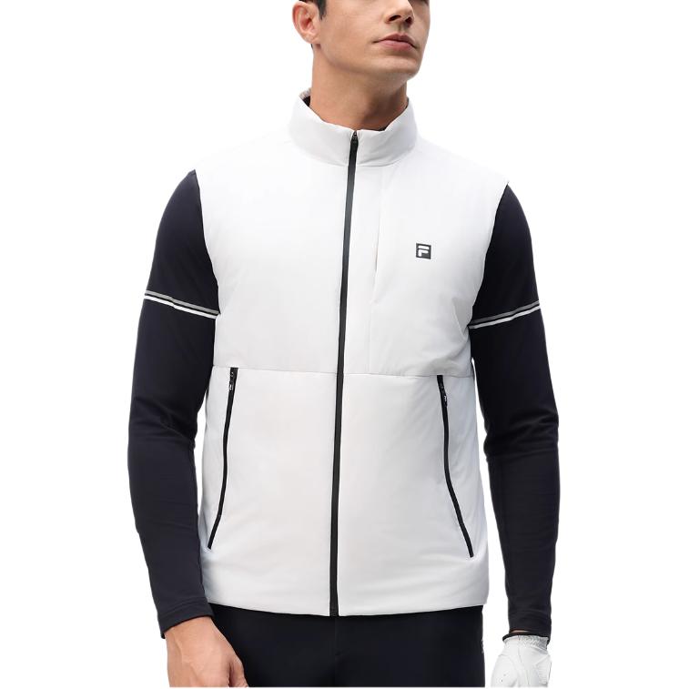 FILA Golf Vest Men's Jade White A11M445903F-WT
