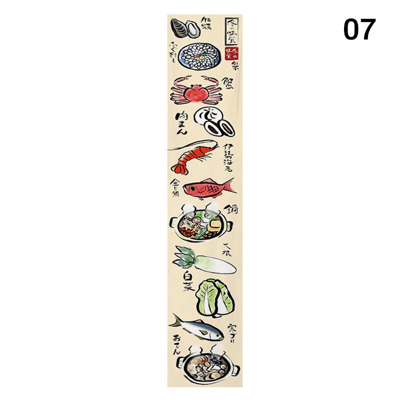 Ceiling Valance Japanese Style Resturant Izakaya Cuisine Sky Canopy Taverns Indoor Decoration Camping Barbecue Atmosphere Decor