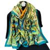 New Lijin satin simulation silk scarf scarf shawl women's spring and autumn outer wear winter Korean version versatile dual-use