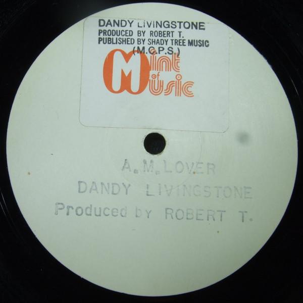 

12-дюймовая пластинка DANDY LIVINGSTONE A. M. Lover NONE Мята Музыки UK Регги Ска Даб Б/У