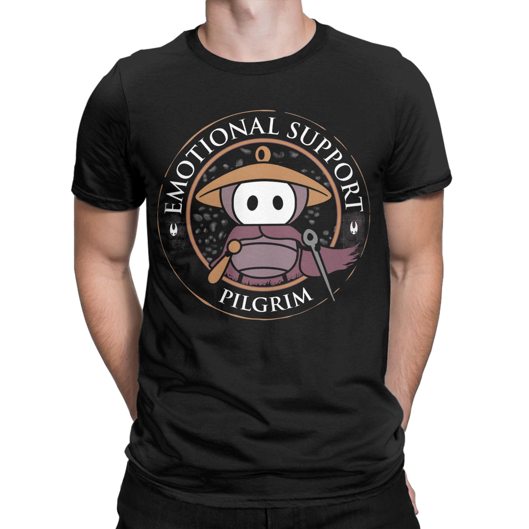 

Humor Hollow Knight Silksong Sherma T-Shirts for Men Crew Neck Pure Cotton T Shirts Short Sleeve Tee Shirt Party Clothing S разноцветный