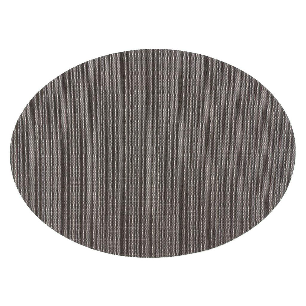 Europese stijl placemat pvc privéruimte hotel restaurant verticaal patroon antislip warmte-isolatie westerse eettafelmat ovaal teslin salontafelmat