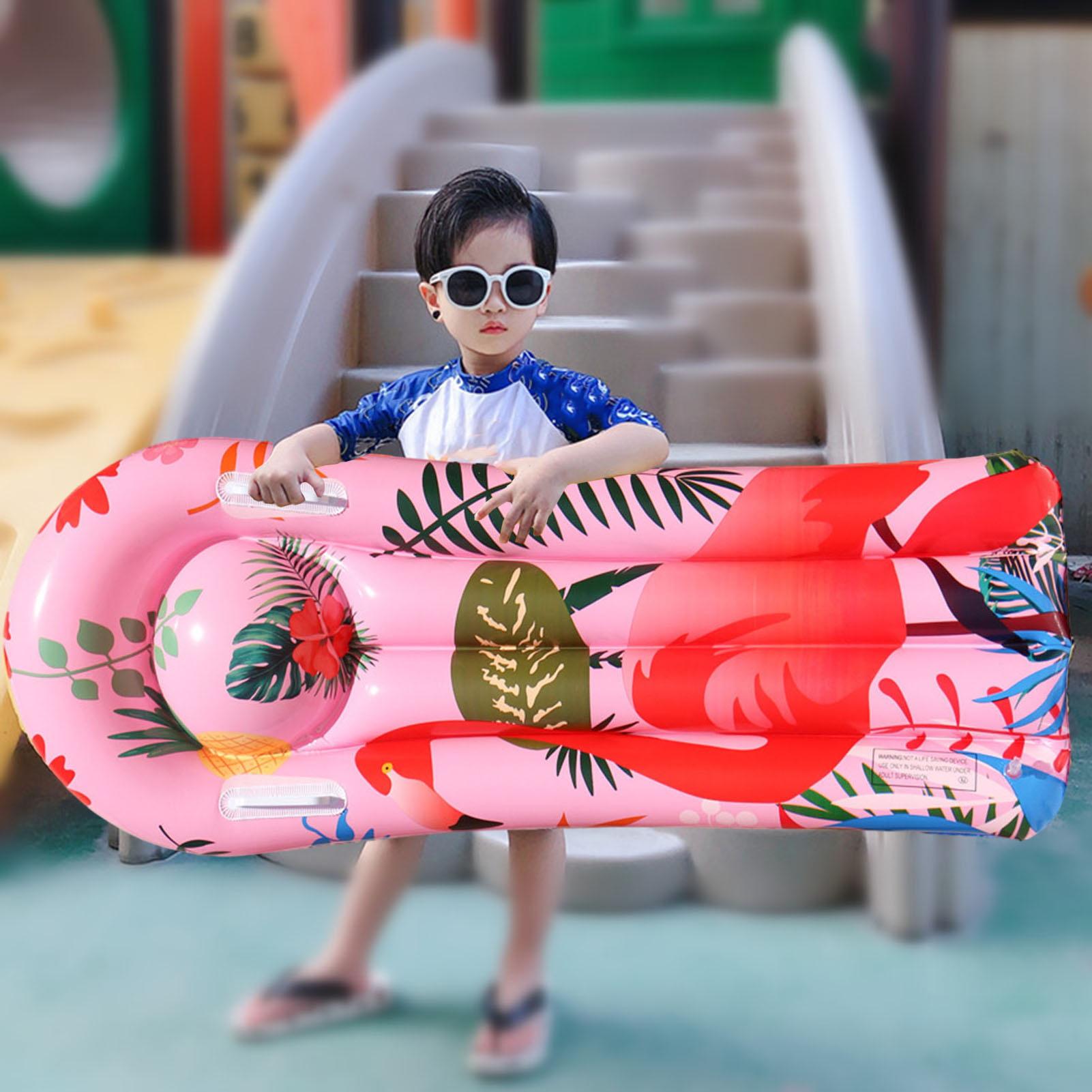 

Негабаритний плавальний басейн для відпочинку з мультфільмами, надувне крісло, складний водний гамак, діти, дорослі, літній пляж, водна іграшка рожевий