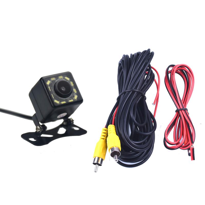 

5 Inch TFT LCD 800*480 Foldable Car Monitor Reverse Parking Monitor And 12 LED Night Vision Rear view Camera