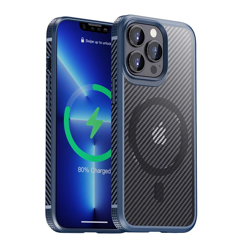 Magsafe Anti-drop IPhone12pro Case with Magnetic Attraction Is Suitable for Apple 13promax Phone Cases