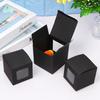 10Pcs White/black/Brown Kraft Window Box Packing Gift Boxes with Pvc Window for Candy/Cake/Soap/Cookie/Cupcake Display Box