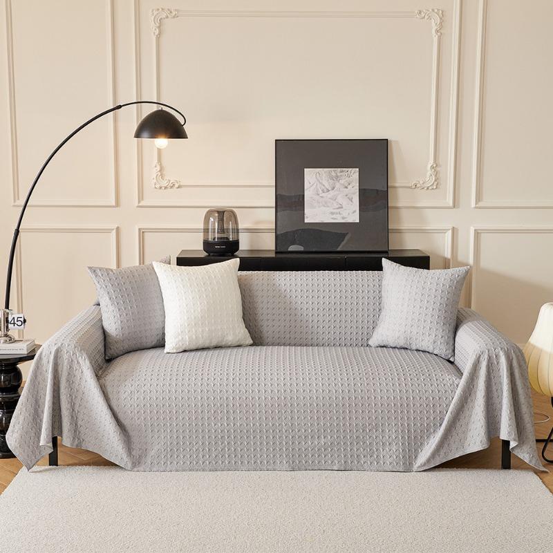 

Cool sofa cover towel Summer sofa cover towel Simple modern summer anti-cat scratch mat sofa cushion towel 45 * 45 pillow cover without core
